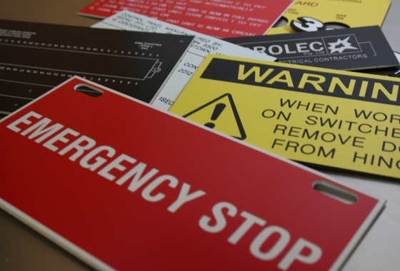 18th edition electrical labels