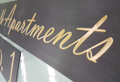 Aluminum Engraving Etching