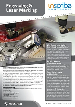 Aluminum Engraving & Etching - PDF