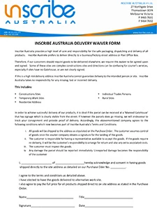 Delivery Waiver Agreement