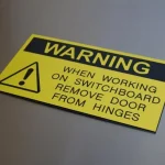 Electrical Switchboard Labels