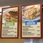 digital printing Menus