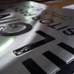 Stainless Steel CNC engraved12